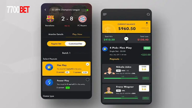 Aplicativo móvel da 7700BET: Faça suas apostas a qualquer hora e em qualquer lugar.