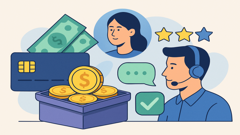 M&eacute;todos de Dep&oacute;sito, Reputa&ccedil;&atilde;o e Suporte