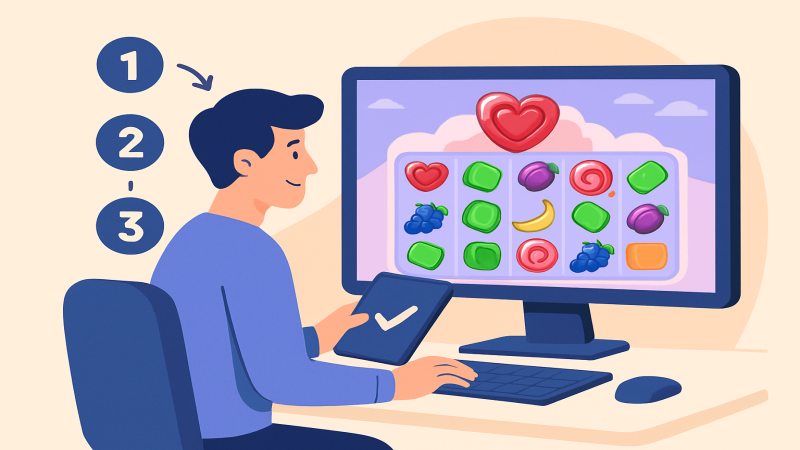 Passo a Passo para Jogar Sweet Bonanza na 7700Bet